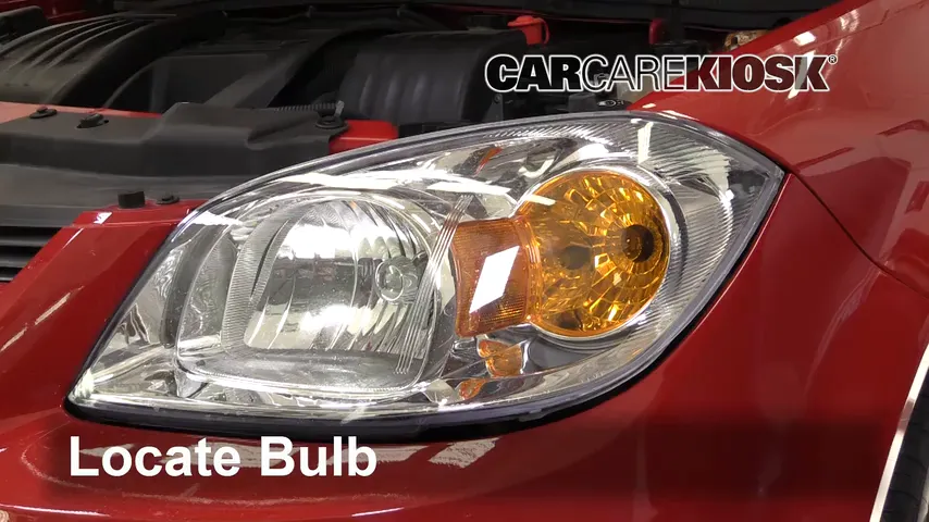 2006 Chevrolet Cobalt LT 2.2L 4 Cyl. Coupe (2 Door) Lights Headlight (replace bulb)